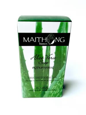 Aloe Vera soap  brand Maithong Thai soap